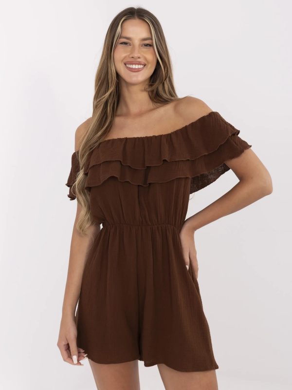ITALY MODA Overal -MI-KO-A5050.65 Barva: Béžová, Velikost: UNI