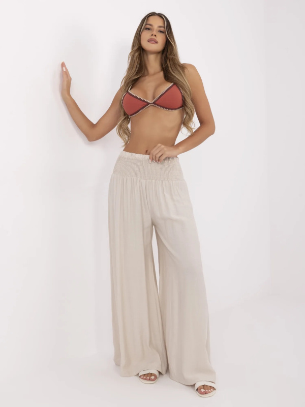 Kalhoty MI-SP-A2543.27 ITALY MODA Barva: Béžová, Velikost: UNI