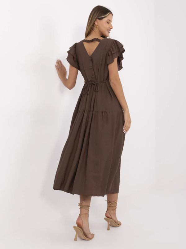 ITALY MODA Šaty -MI-SK-A2489.21 Barva: Tělová, Velikost: UNI