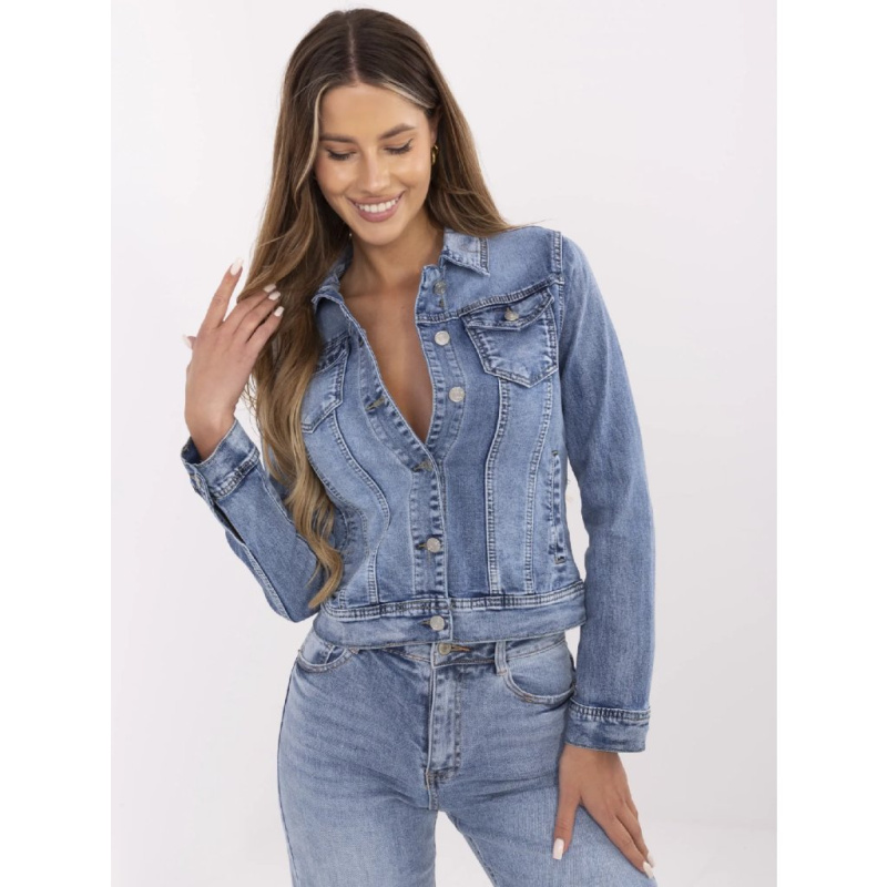 G-Smack Riflová bunda-HM-KR-M700.12 Barva: Modrá, Velikost: S