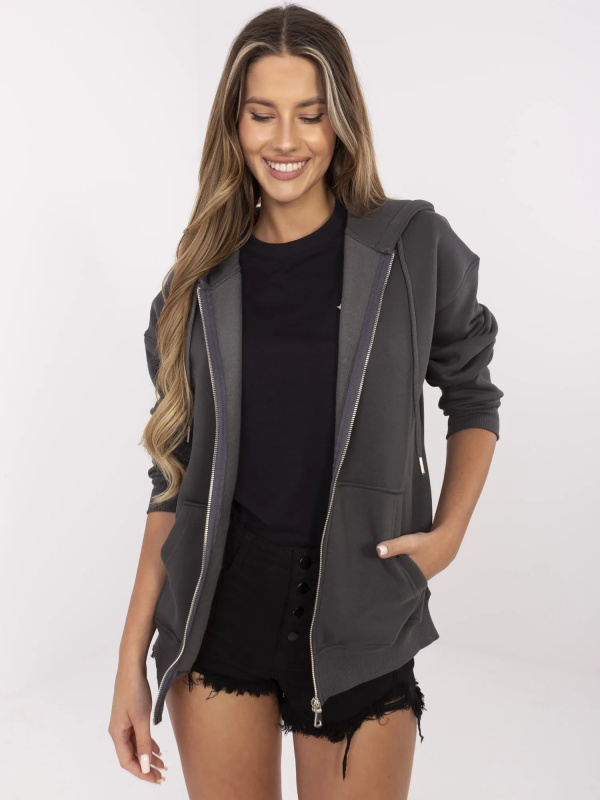 Calimera Mikina-CLM-BL-1044.21 Barva: Šedá - tmavě, Velikost: L