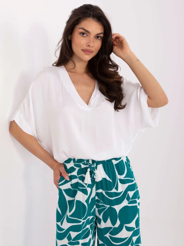 Och Bella Triko-TW-BZ-BI-3228.75 Barva: Bílá, Velikost: XL