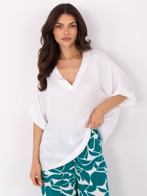 Och Bella Triko-TW-BZ-BI-3228.75 Barva: Bílá, Velikost: XL