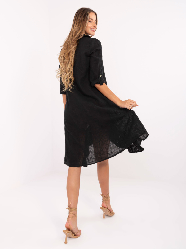 Och Bella Šaty-TW-SK-BI-2021399.54 Barva: Černá, Velikost: M