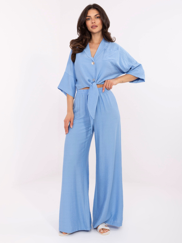 Och Bella Komplet -TW-KMPL-BI-2469-1.61 Barva: Modrá, Velikost: XL