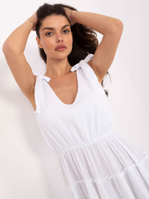 ITALY MODA Šaty-MI-SK-92179.14 Barva: Bílá, Velikost: UNI