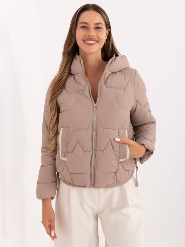 Factory Price Bunda -MBM-KR-2511.63 Barva: Béžová - tmavě, Velikost: M