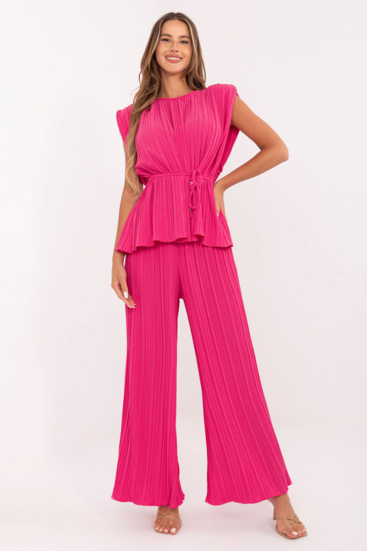 ITALY MODA Komplet -MI-KMPL-A2554.69 Barva: Růžová - tmavě, Velikost: UNI