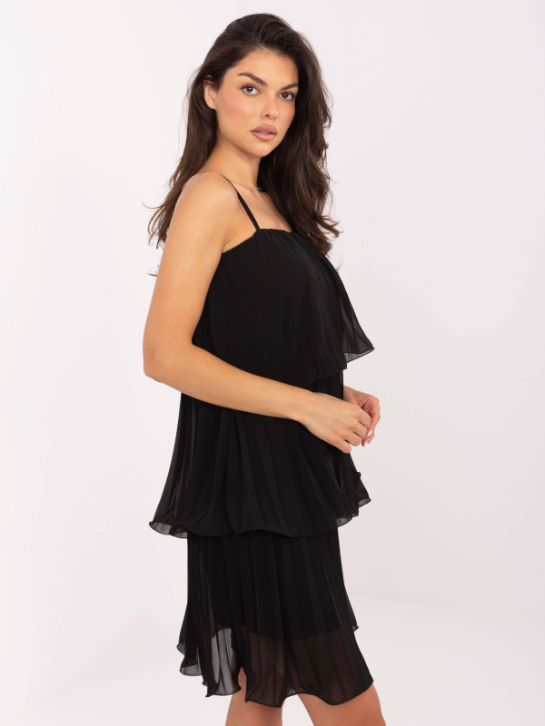 Och Bella Šaty-TW-SK-BI-2136.97 Barva: Černá, Velikost: UNI