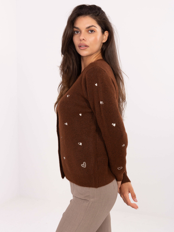 Jumper PM SW F510.29 hnědý jedna velikost
