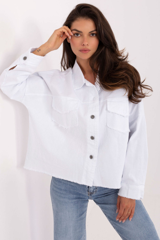 Košile s dlouhým rukávem  model 216736 Rue Paris universal