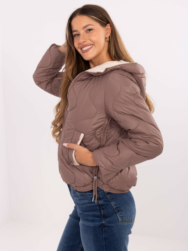 Factory Price Bunda -MBM-KR-2211.88 Barva: Béžová, Velikost: 2XL