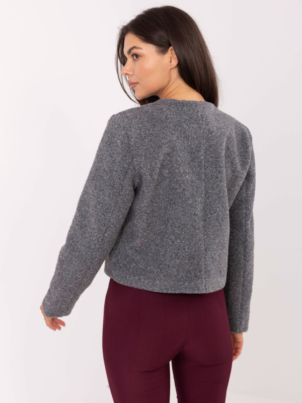 IT KR bunda FL9586.64 tmavě šedá S/M