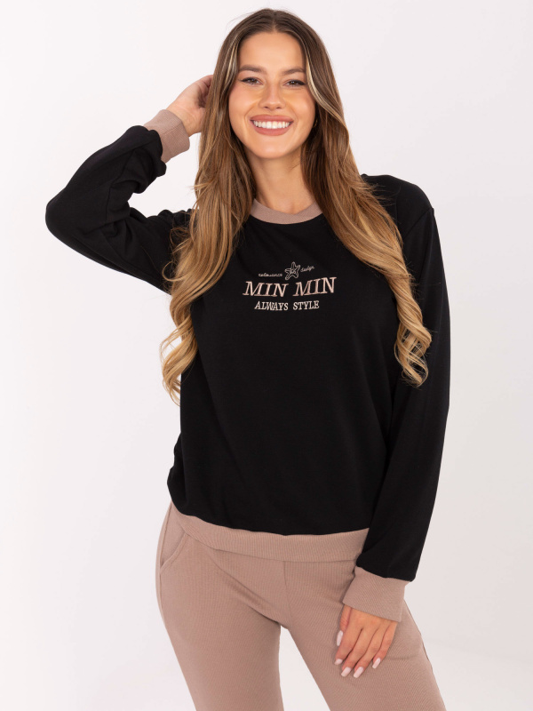 RELEVANCE Mikina -RV-BZ-A875.56 Barva: Černá, Velikost: UNI