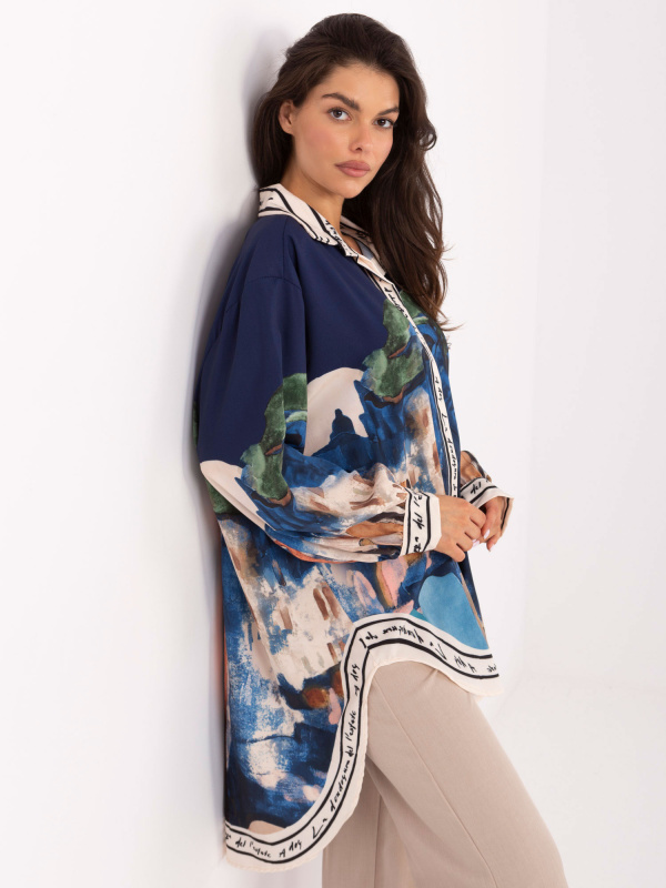 Košile s dlouhým rukávem  model 218393 Rue Paris universal