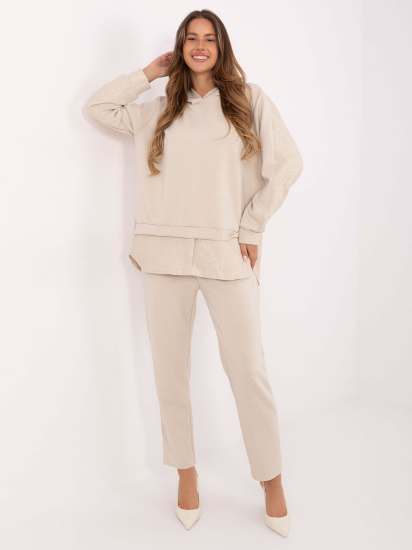 Sada IT KMPL 9860.61 světle béžová jedna velikost