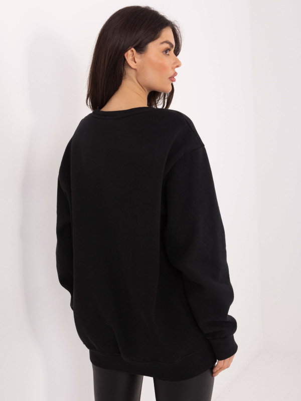 Černá mikina s číslem 21