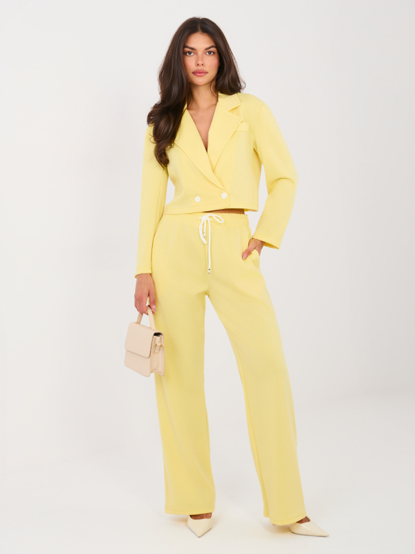 Žlutý dámský komplet