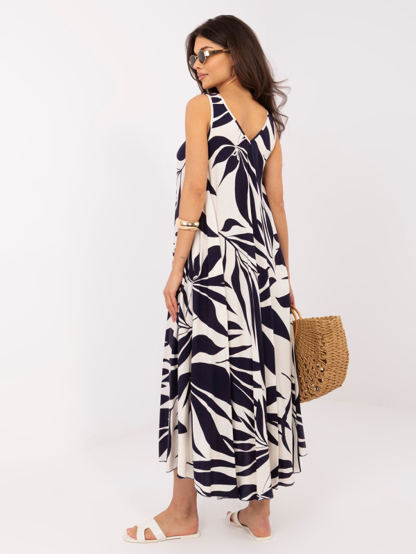 ITALY MODA Šaty-IR-SK-LD2569-3.14 Barva: Modrá, Velikost: UNI