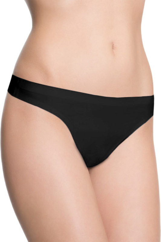 Tanga Julimex Lingerie String panty Barva: Černá, Velikost: L