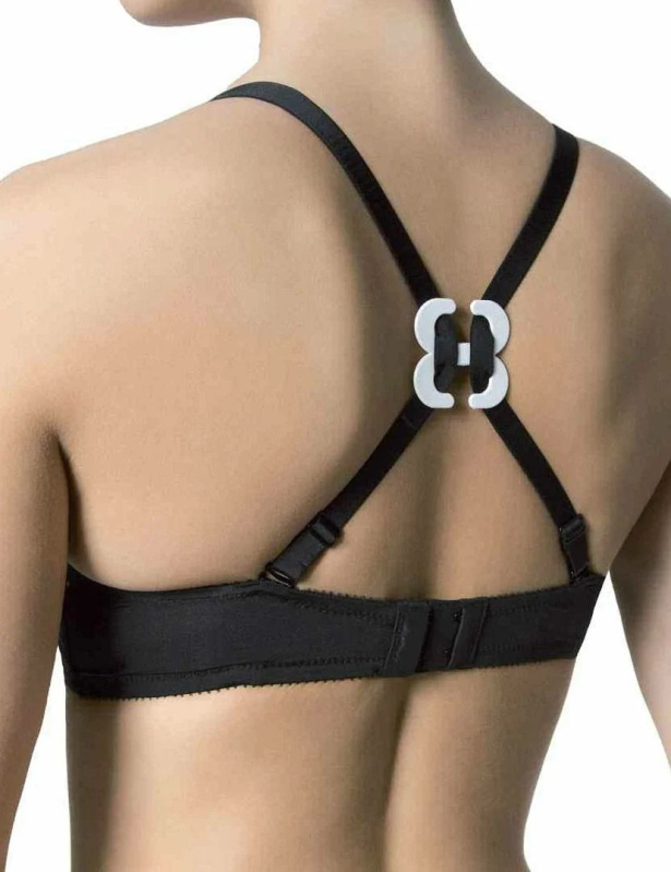Spona na ramínka Julimex BA13 Barva: Černá, Velikost: UNI