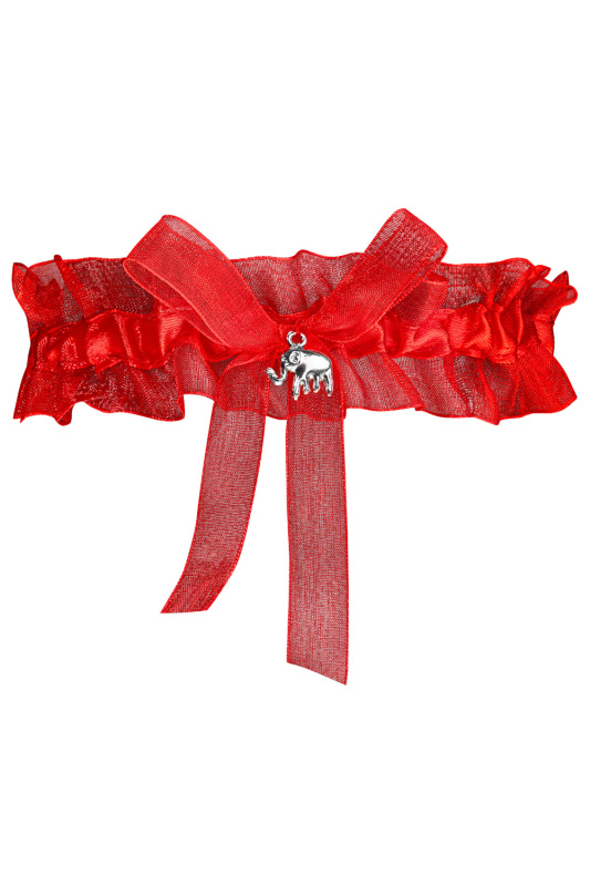 Dámský podvazek PW 23 Marakéš Červený - Julimex UNI červená