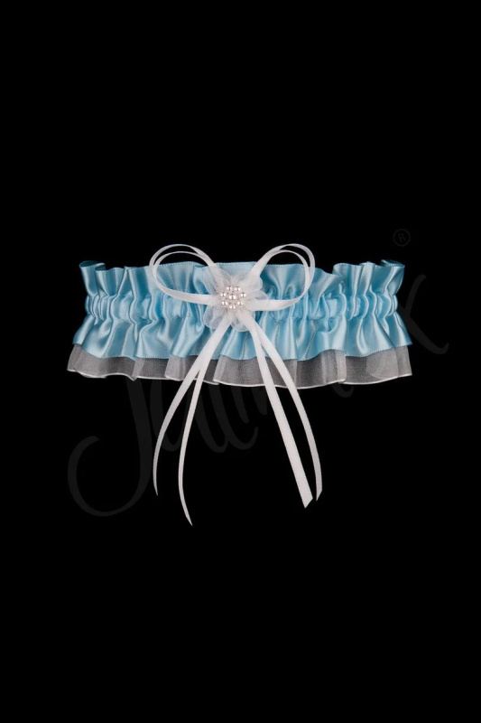 Dámský podvazek PW-31 Modrá Univerzální