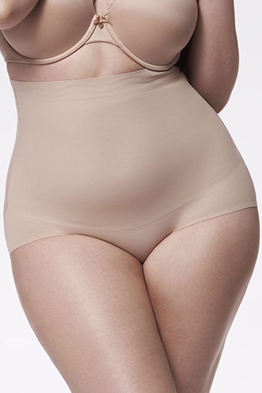 Stahovací kalhotky Julimex Shapewear 241 Figi Barva: Béžová, Velikost: M
