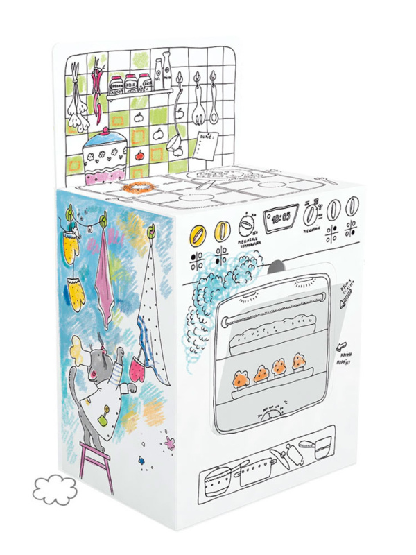 Monumi Sporák Skládačka k vymalování