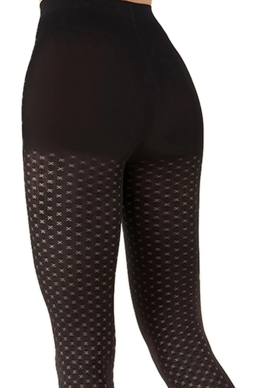 Dámské punčocháče 312 black - GABRIELLA černá 4
