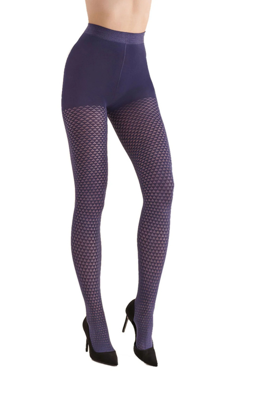 Dámské punčocháče 310 dark blue - GABRIELLA tmavě modrá 3