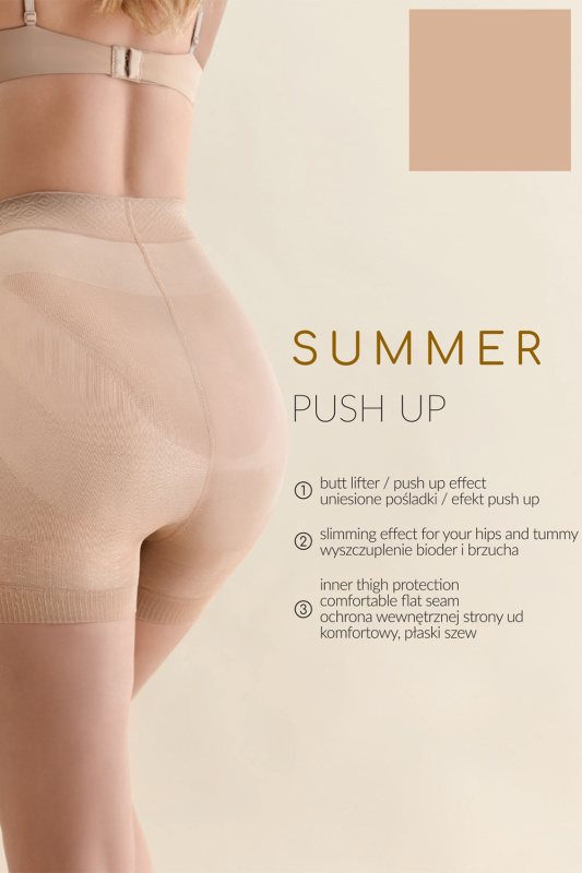 Dámské kalhotky šortky model 17387897 Summer Push Up - Gabriella Barva: MELISA, Velikost: 4-L