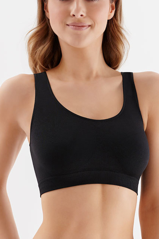 Sportovní podprsenka Gabriella Top Tank Code S103 Barva: Černá, Velikost: S