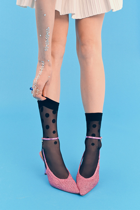 Silonkové ponožky Gabriella Savi 20 DEN Code 1249 Barva: Černá, Velikost: UNI