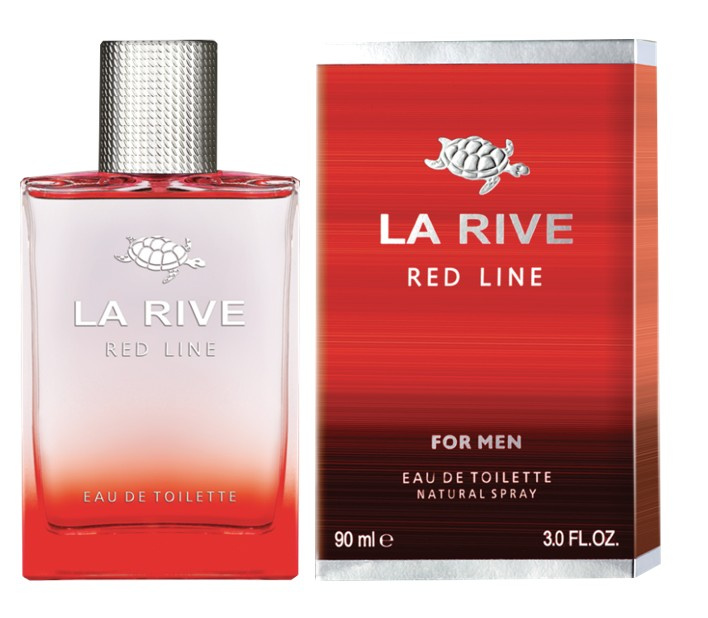 LA RIVE Red Line Toaletní voda 90 ml
