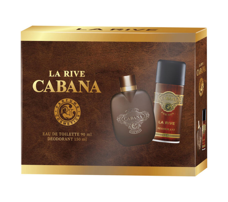 LA RIVE Cabana EdT 90 ml + deo 150 ml Dárkové balení