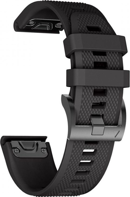 Tech-Protect Řemínek pro Garmin Fenix 5 / 6 / 6 PRO / 7 - Tech-Protect, Smooth Black