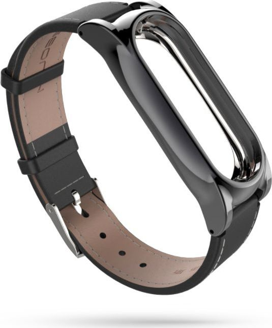 Tech-Protect Řemínek pro Xiaomi Mi Band 3 / 4 - Tech-Protect, Herms Black