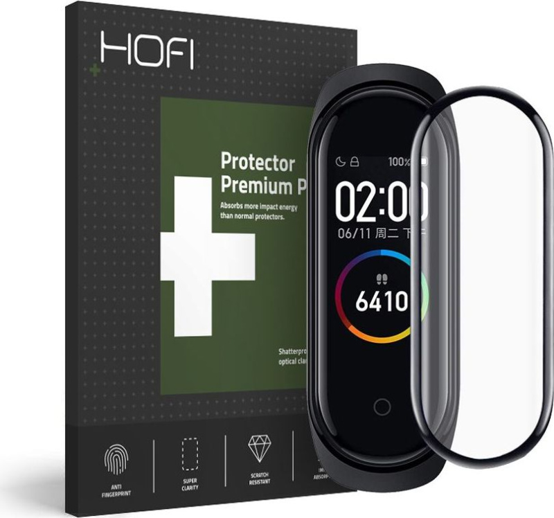 Hofi Hybridní ochranné sklo na Xiaomi Mi Band 4 - Hofi, Glass Pro+