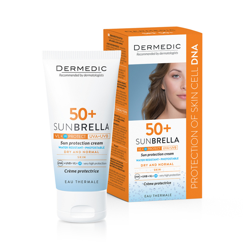 Dermedic Sunbrella ochranný krém pro normální a suchou pleť SPF 50+ 50 g