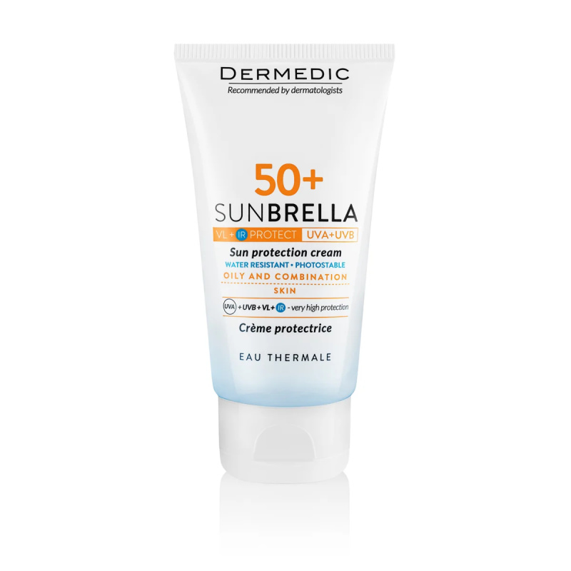 Dermedic Sunbrella ochranný krém pro mastnou a smíšenou pleť SPF 50+ 50 g