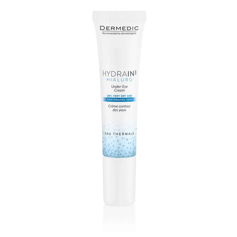 Dermedic Hydrain3 Hialuro oční krém pro dehydratovanou suchou pleť 15 g