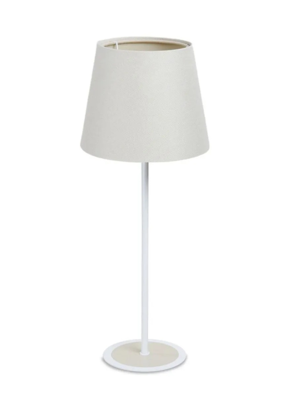 BPS koncept Stolní lampa BOHO, 1xE27, v. 49 cm, ø 18 cm Barva: Krémová