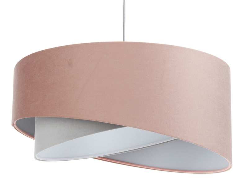 BPS koncept Závěsné svítidlo JASMIN, 1xE27, ø 50 cm Barva: Růžová