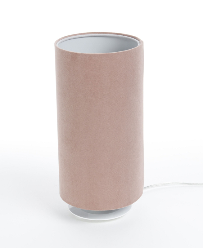 BPS koncept Stolní lampa JASMIN, 1xE27, v. 34 cm Barva: Růžová