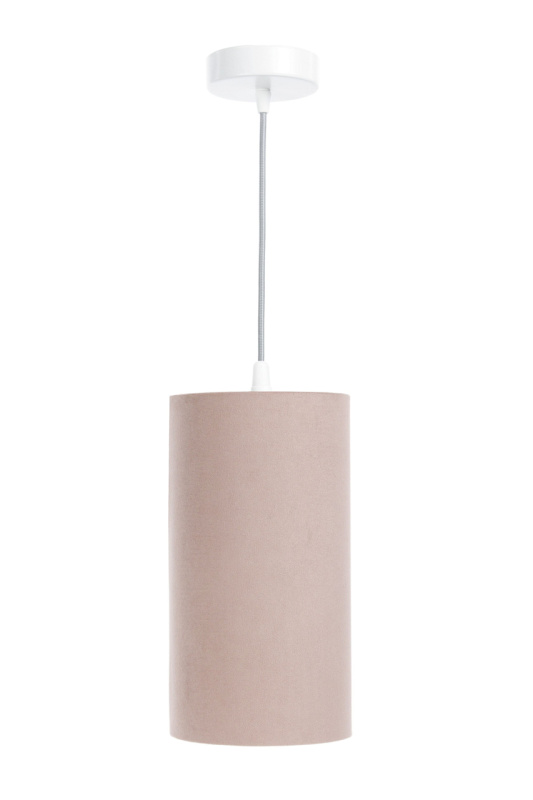 BPS koncept Závěsné svítidlo JASMIN, 1xE27, v. 30 cm Barva: Růžová
