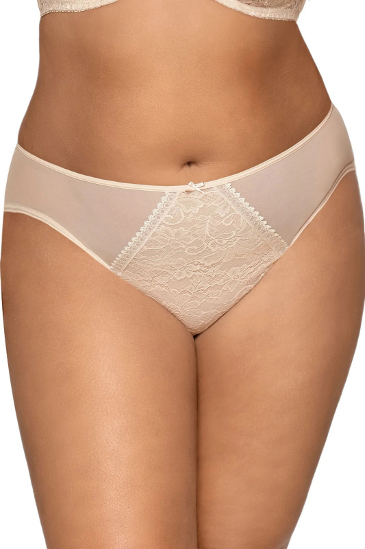 Dámská tanga 1396/s Crystal beige - AVA béžová M