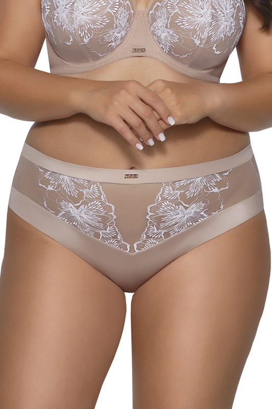 Kalhotky Ava 2080 Fiorella - výprodej Barva: Růžová, Velikost: 3XL