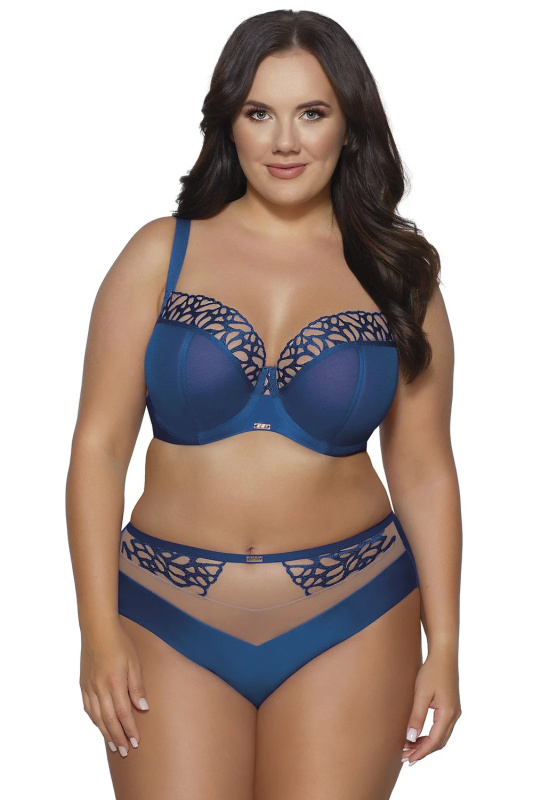 Podprsenka Ava 2056 Monarch Maxi Barva: Modrá, Velikost: 75K