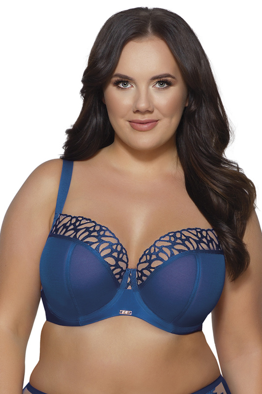 Podprsenka Ava 2056 Monarch Maxi Barva: Modrá, Velikost: 75K